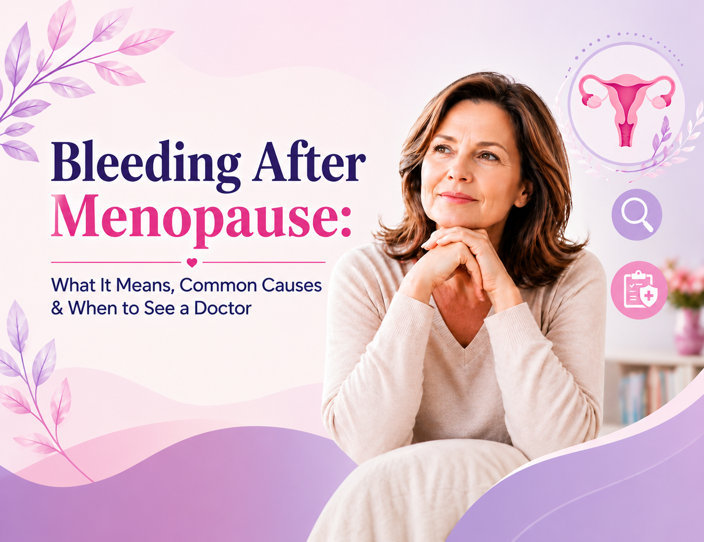 Bleeding After Menopause: What It Means, Common Causes & When to See a Doctor